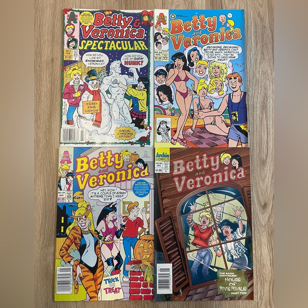 Archie Comics Betty and Veronica Comic Books